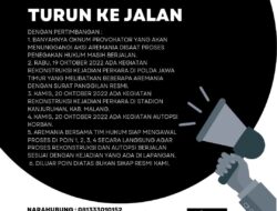 Tim Gabungan Aremania Tunda Aksi Bareng Aremania, Simak Poin Pertimbangannya