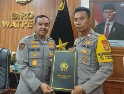 Bantu Anak Kurang Mampu Kembali Bersekolah, Aiptu Agus Dapat Apresiasi Kapolri