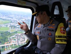 Irwasum Polri Tinjau Udara Jalur Mudik, Ingatkan Pemudik Hindari Lelah Berkendara