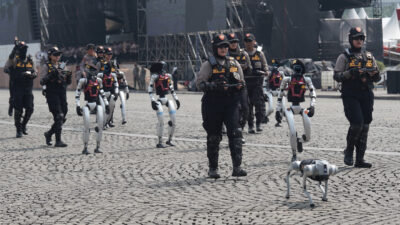 HUT Bhayangkara ke-79: Polri Optimis Robot Humanoid & K9 Jadi Game Changer