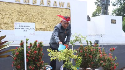 Alumni Akpol 90, Wujudkan Lingkungan Asri di Monumen Palagan Ambarawa