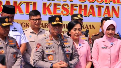 Wakapolri Komjen Dedi Prasetyo Tinjau Pembangunan SMA Kemala Taruna Bhayangkara dan Selenggarakan Bakti Sosial serta Kesehatan di Bogor