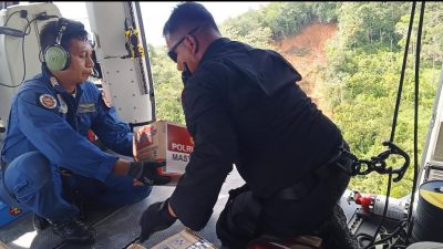 Polri Intensifkan Dukungan Udara sebagai Upaya Mengatasi Krisis Logistik di Wilayah Terisolasi Sumatera Utara