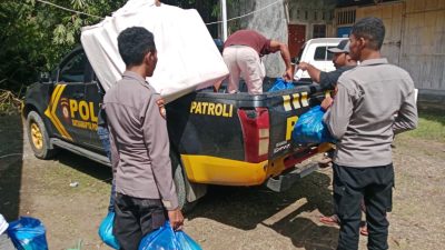 Banjir Bandang Mauponggo, Polres Nagekeo Jamin Keamanan dan Kelancaran Evakuasi