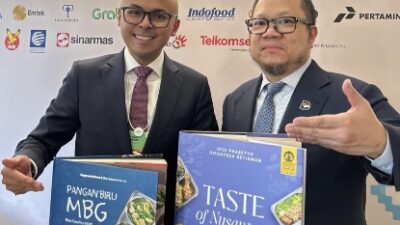 Buku MBG ‘Rasa Bhayangkara Nusantara’ Jadi Bagian Diplomasi Indonesia di WEF Swiss 2026