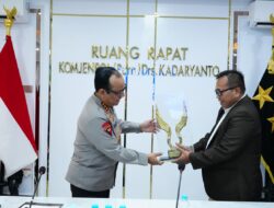 Wakapolri Raih Penghargaan The Visionary Leader of National Security atas Penguatan Scientific Policing